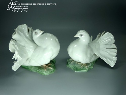 Купить фарфоровую статуэтку Rosenthal Голуби